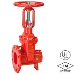 Flanged-Grooved-OSY-gate-valve